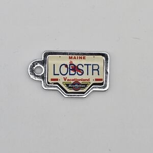 Vintage 1990 Galoob Micro Machines License Plate Maine LOBSTR